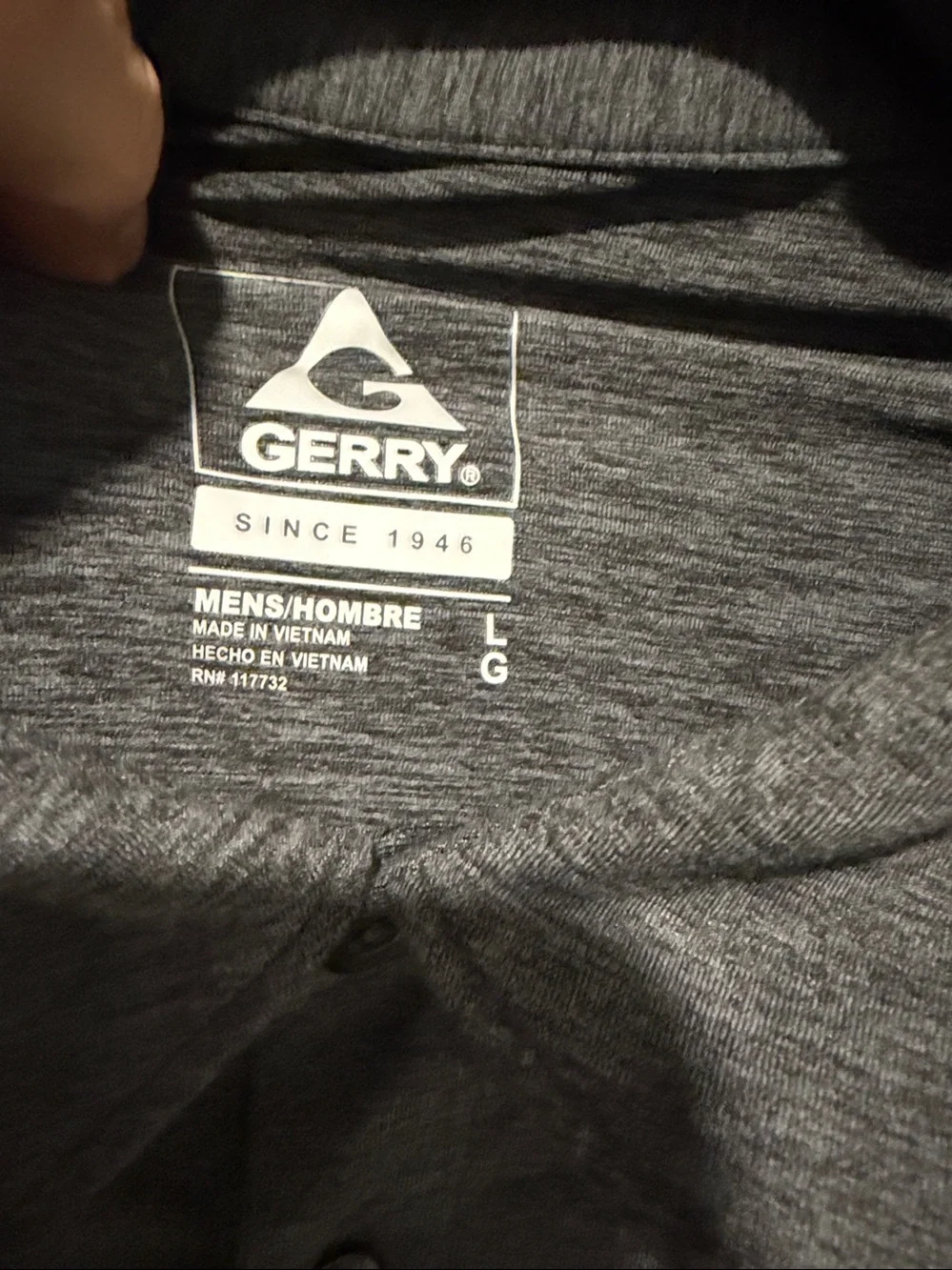 Men’s GERRY polo shirt size large - Picture 2 of 4